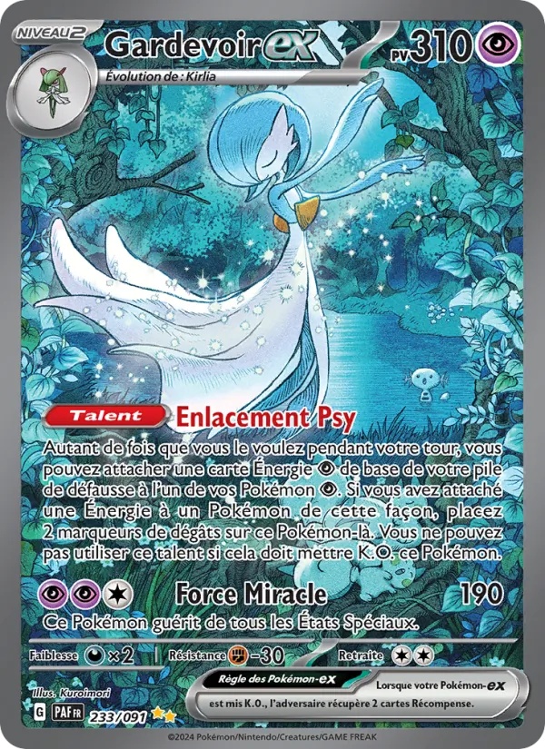 Gardevoir-ex 233/91 - Destinées de Paldea - Holo - Pokémon JCC
