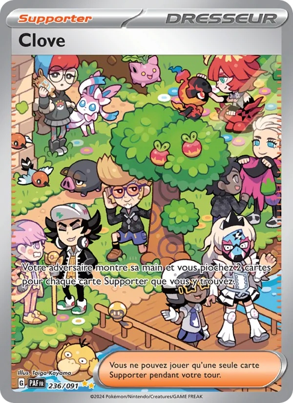 Clove 236/91 - Destinées de Paldea - Holo - Pokémon JCC