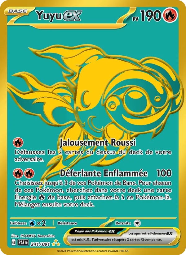 Yuyu-ex 241/91 - Destinées de Paldea - Holo - Pokémon JCC