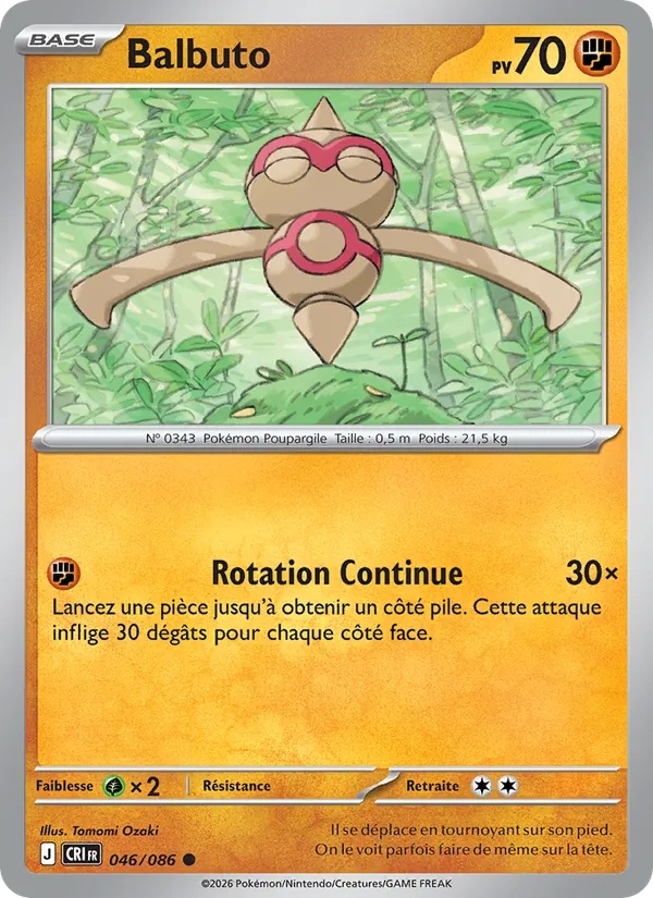Balbuto 046/86 - Chaos Ascendant - Pokémon JCC