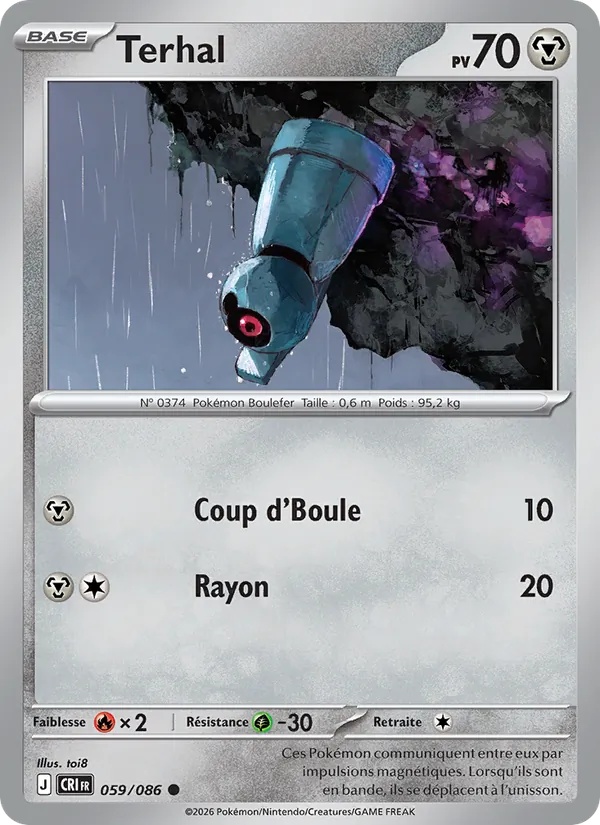 Terhal 059/86 - Chaos Ascendant - Pokémon JCC