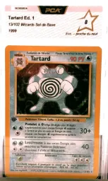 Tartard 13/102 - Set de Base - Holo Sans Ombre 1re Édition - Pokémon JCC