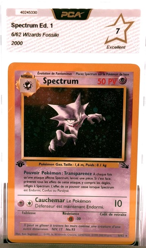Spectrum 6/62 Holo 1re Édition - PCA 7