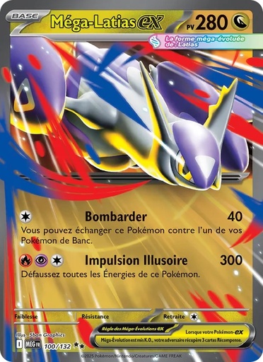 Méga-Latias-ex 100/132 Holo