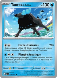 Tauros de Paldea 041/193 Reverse