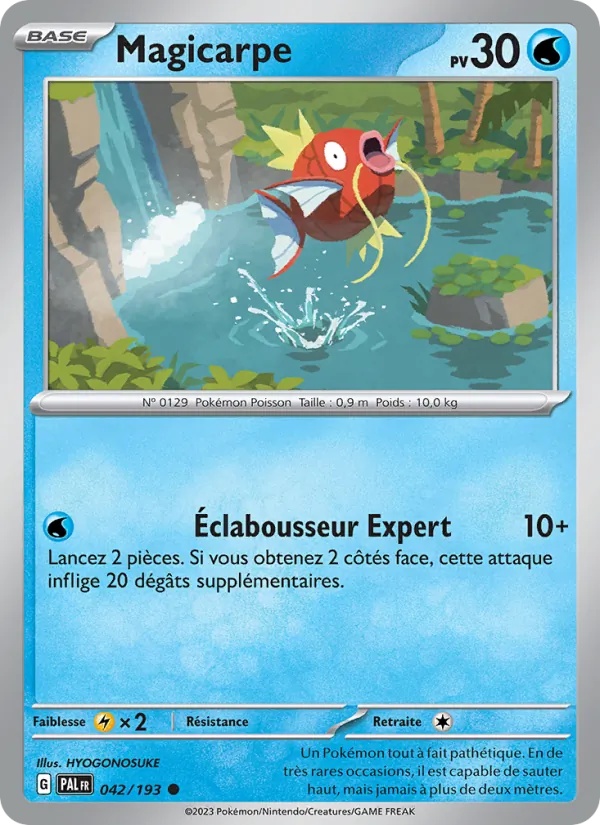 Magicarpe 042/193 - Évolutions à Paldea - Reverse - Pokémon JCC