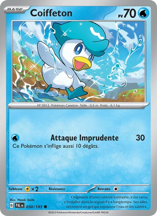 Coiffeton 050/193 - Évolutions à Paldea - Reverse - Pokémon JCC