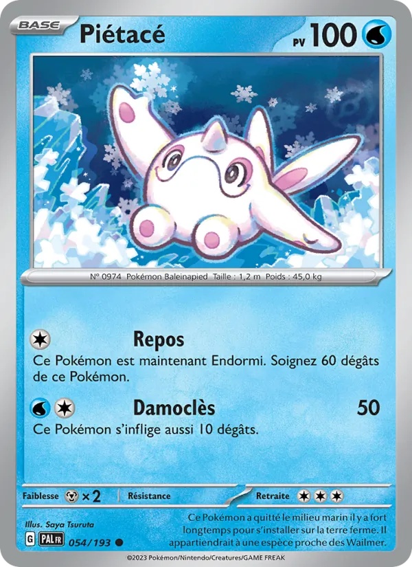 Piétacé 054/193 - Évolutions à Paldea - Reverse - Pokémon JCC