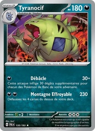 Tyranocif 135/193 - Évolutions à Paldea - Reverse - Pokémon JCC