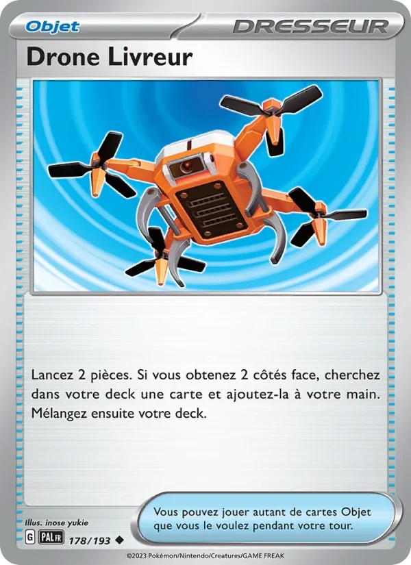 Drone Livreur 178/193 - Évolutions à Paldea - Reverse - Pokémon JCC