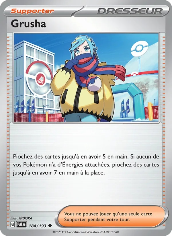 Grusha 184/193 - Évolutions à Paldea - Reverse - Pokémon JCC