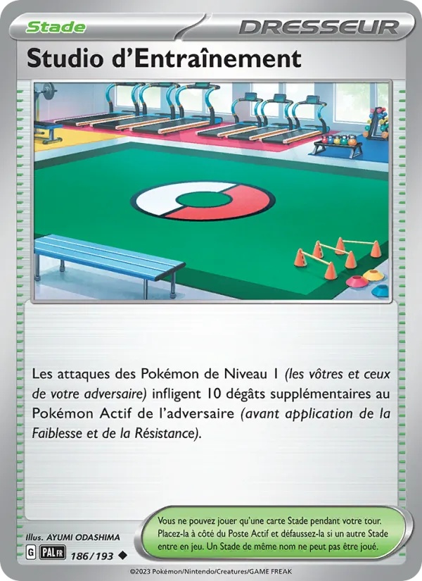 Studio d'Entraînement 186/193 - Évolutions à Paldea - Reverse - Pokémon JCC