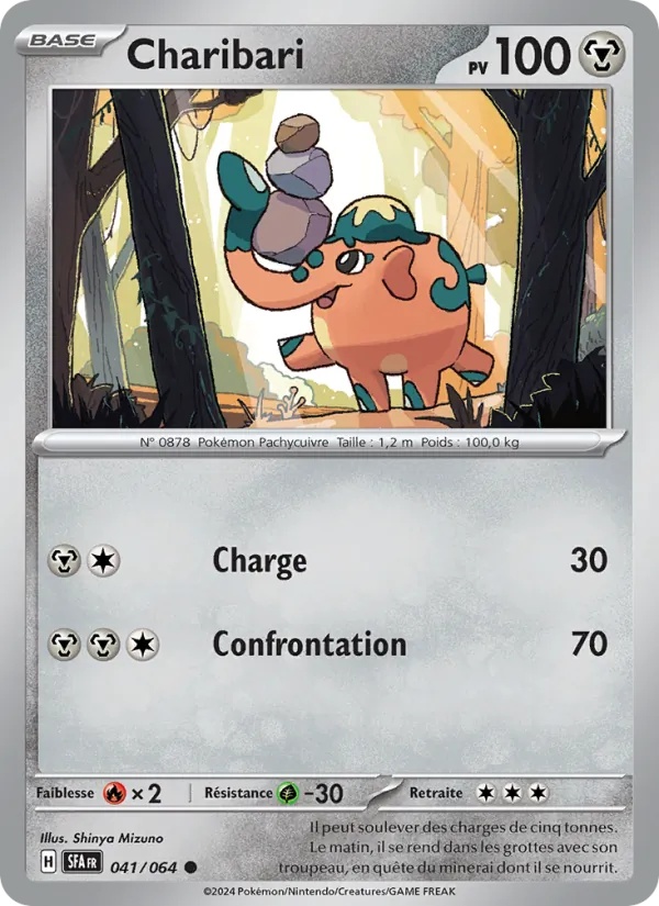 Charibari 041/64 - Fable Nébuleuse - Reverse - Pokémon JCC