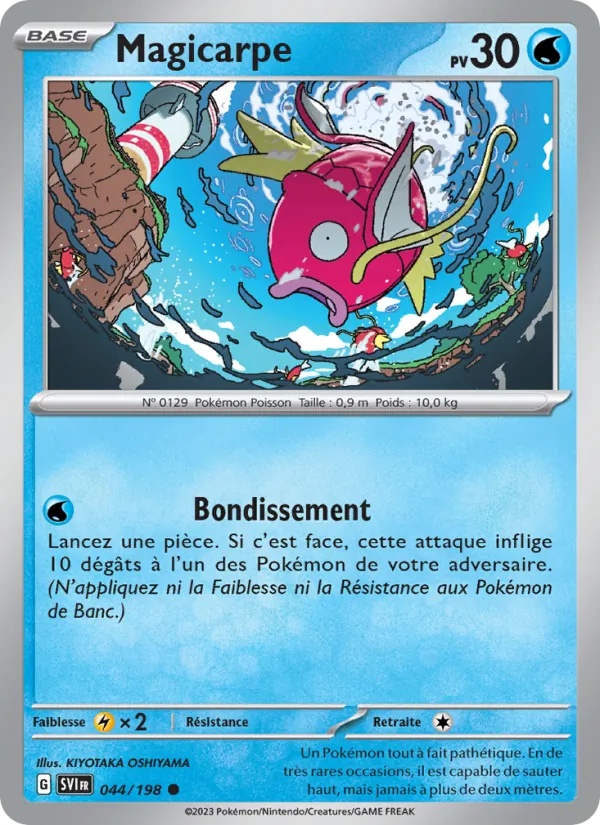 Magicarpe 044/198 - Écarlate et Violet - Reverse - Pokémon JCC