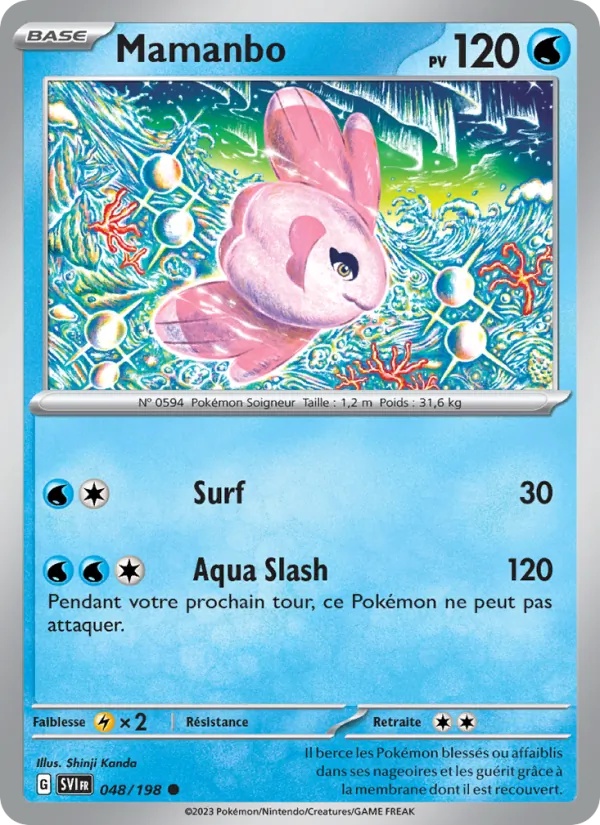 Mamanbo 048/198 - Écarlate et Violet - Reverse - Pokémon JCC