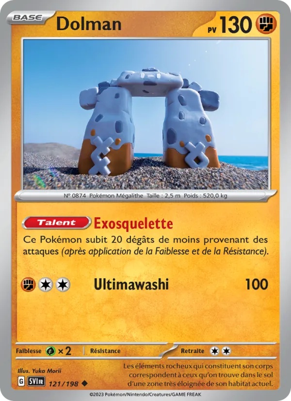 Dolman 121/198 - Écarlate et Violet - Reverse - Pokémon JCC