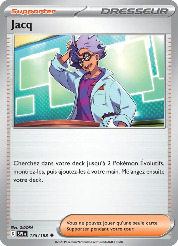 Jacq 175/198 - Écarlate et Violet - Reverse - Pokémon JCC