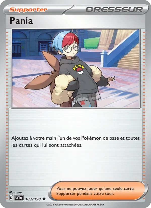 Pania 183/198 - Écarlate et Violet - Reverse - Pokémon JCC
