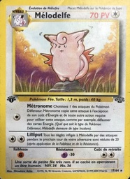 Mélodelfe 17/64 - Jungle - 1re Édition - Pokémon JCC