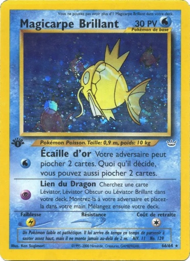 Magicarpe Brillant 66/64 Holo