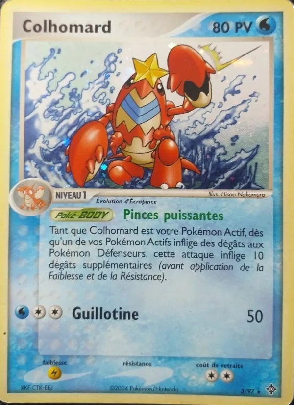 Colhomard 3/97 - EX Dragon - Reverse - Pokémon JCC