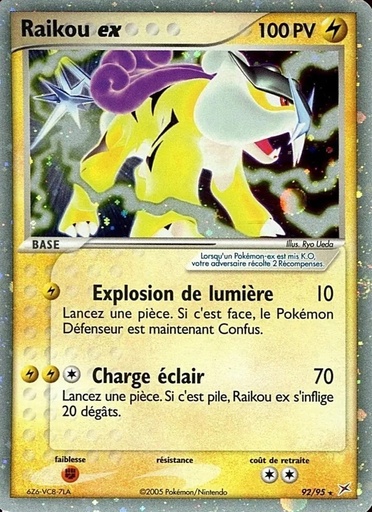 Raikou ex 92/95 Holo