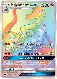 Malamandre GX 151/147 - Ombres Ardentes - Holo - Pokémon JCC