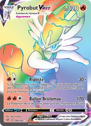 Pyrobut VMAX 194/192 - Clash des Rebelles - Holo - Pokémon JCC