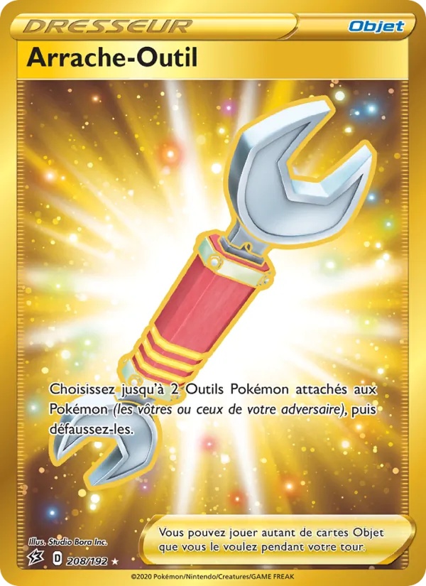 Arrache-Outil 208/192 - Clash des Rebelles - Holo - Pokémon JCC