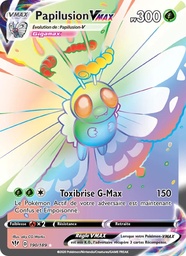 Papilusion VMAX 190/189 - Ténèbres Embrasées - Holo Rainbow - Pokémon JCC