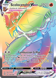 Scolocendre VMAX 191/189 - Ténèbres Embrasées - Holo - Pokémon JCC