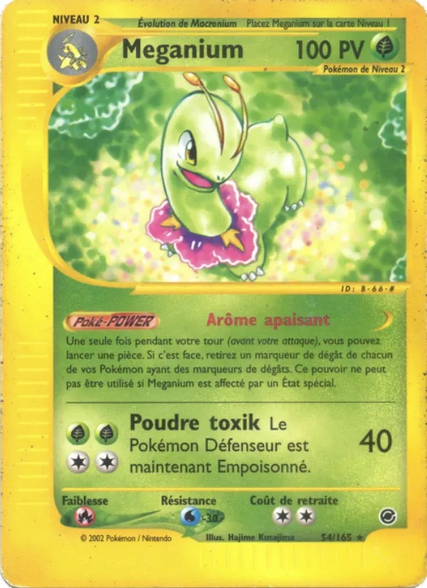 Méganium 54/165 - Expedition - Pokémon JCC