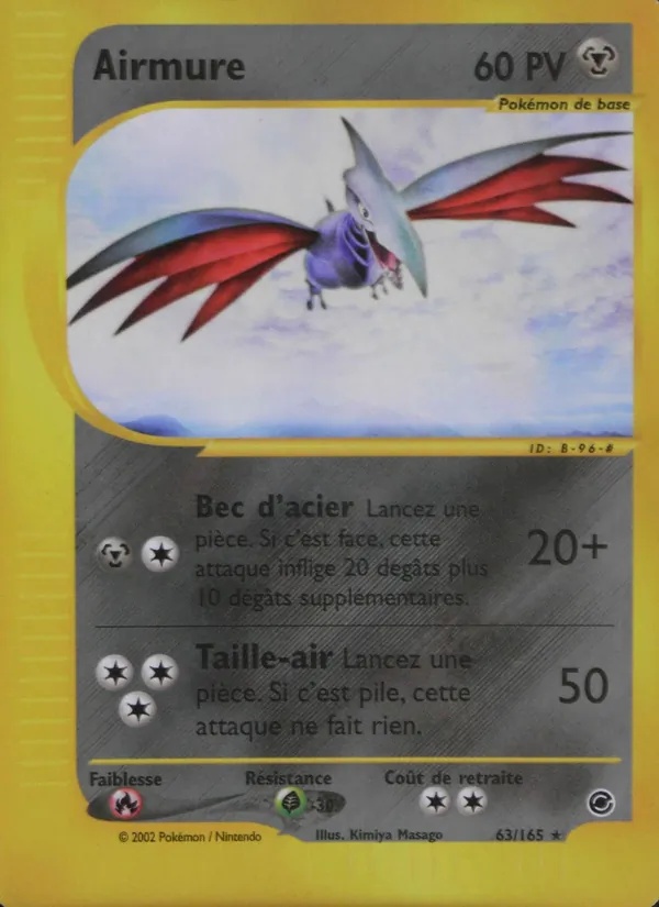 Airmure 63/165 - Expedition - Pokémon JCC
