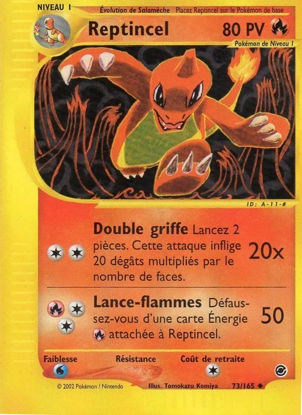 Reptincel 73/165 - Expedition - Pokémon JCC
