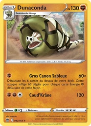 Dunaconda 82/163 - Styles de combat - Holo EB Games - Pokémon JCC