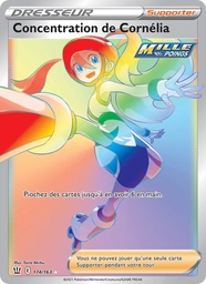 Concentration de Cornélia 174/163 - Styles de combat - Holo - Pokémon JCC