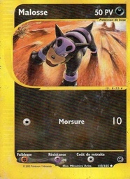 Malosse 113/165 - Expedition - Pokémon JCC