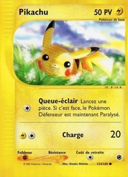 Pikachu 124/165 - Expedition - Pokémon JCC