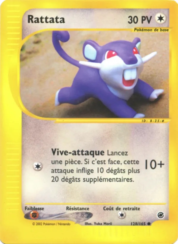 Rattata 128/165 - Expedition - Pokémon JCC