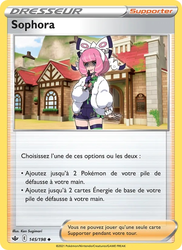 Sophora 145/198 - Règne de Glace - Holo - Pokémon JCC
