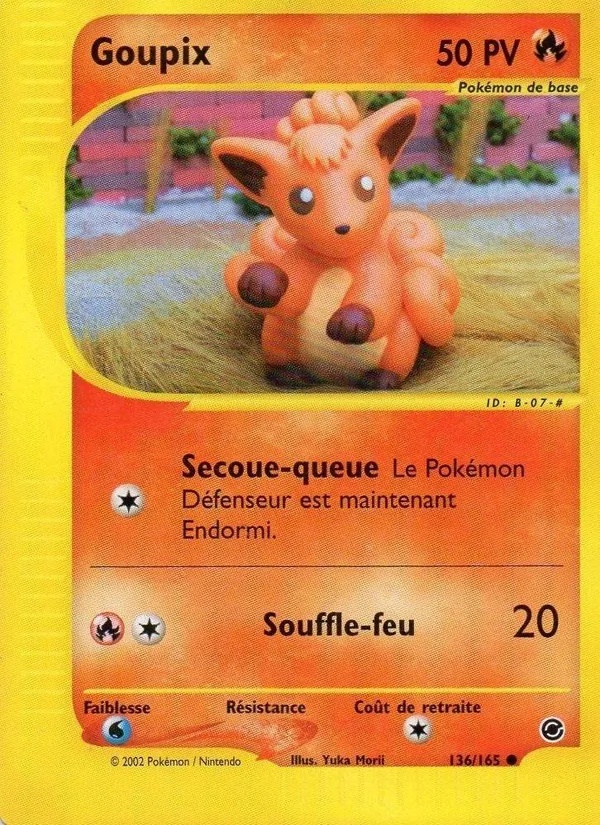 Goupix 136/165 - Expedition - Pokémon JCC