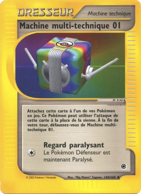 Machine multi-technique 144/165 - Expedition - Pokémon JCC