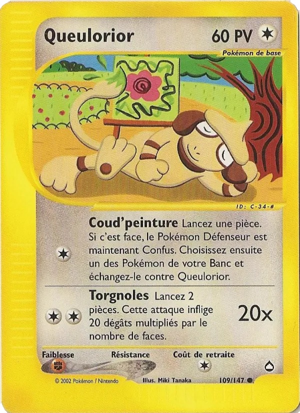 Queulorior 109/147 - Aquapolis - Pokémon JCC