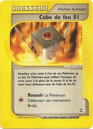 Cube de feu 122/147 - Aquapolis - Pokémon JCC
