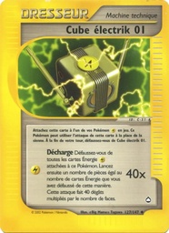 Cube électrik 127/147 - Aquapolis - Pokémon JCC