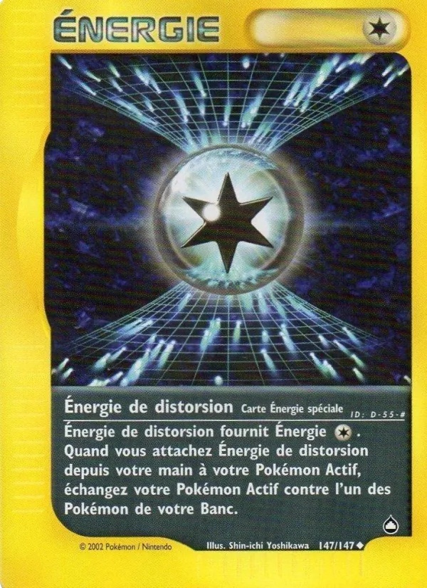 Énergie de distorsion 147/147 - Aquapolis - Pokémon JCC