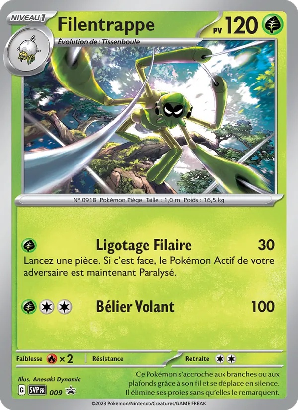 Filentrappe 009/225 - SVP Black Star Promos - Holo - Pokémon JCC