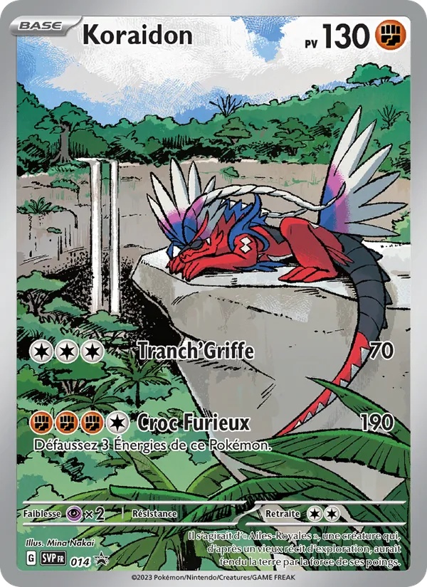 Koraidon 014/225 - SVP Black Star Promos - Holo Pokémon Center - Pokémon JCC