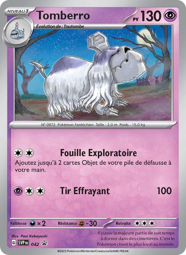 Tomberro 042/225 - SVP Black Star Promos - Holo - Pokémon JCC