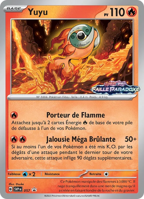 Yuyu 057/225 - SVP Black Star Promos - Holo Logo de la série Staff - Pokémon JCC